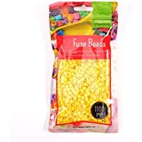 Los mejores  - Vaessen Creative Perlas Fusibles- Amarillo- Set de 1100 Piezas DIY para Niños- Creación de Joyas- Decoraciones Hechas en…